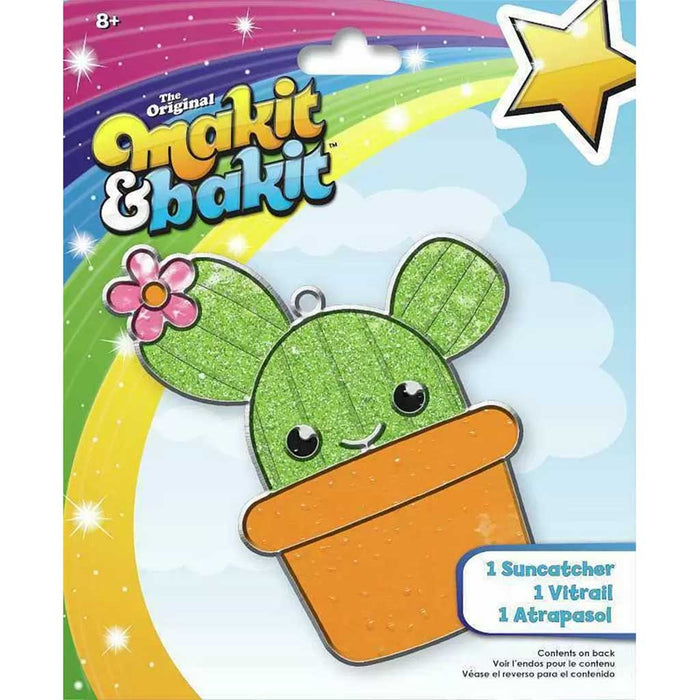 Colorbok Makit Bakit Suncatcher Kit Cactus