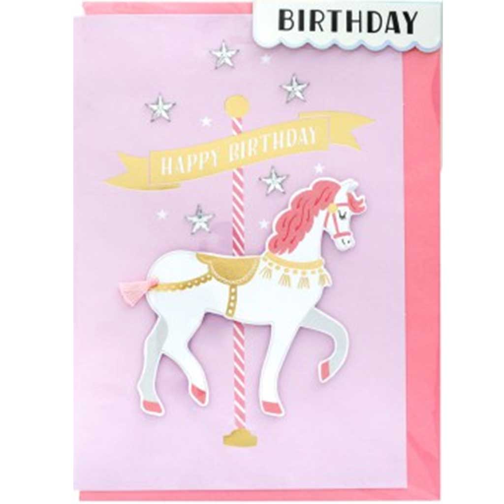 Greeting Card Birthday Carousel