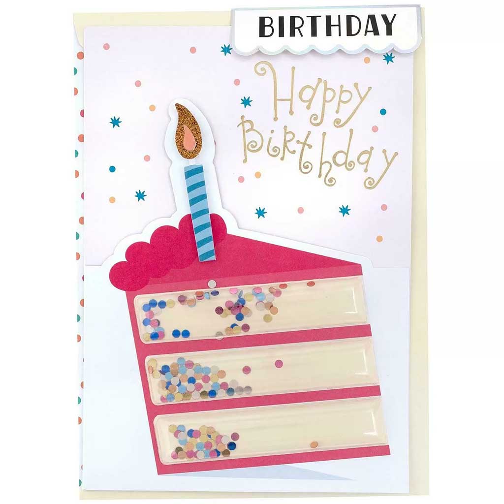 Greeting Card Birthday Funfetti