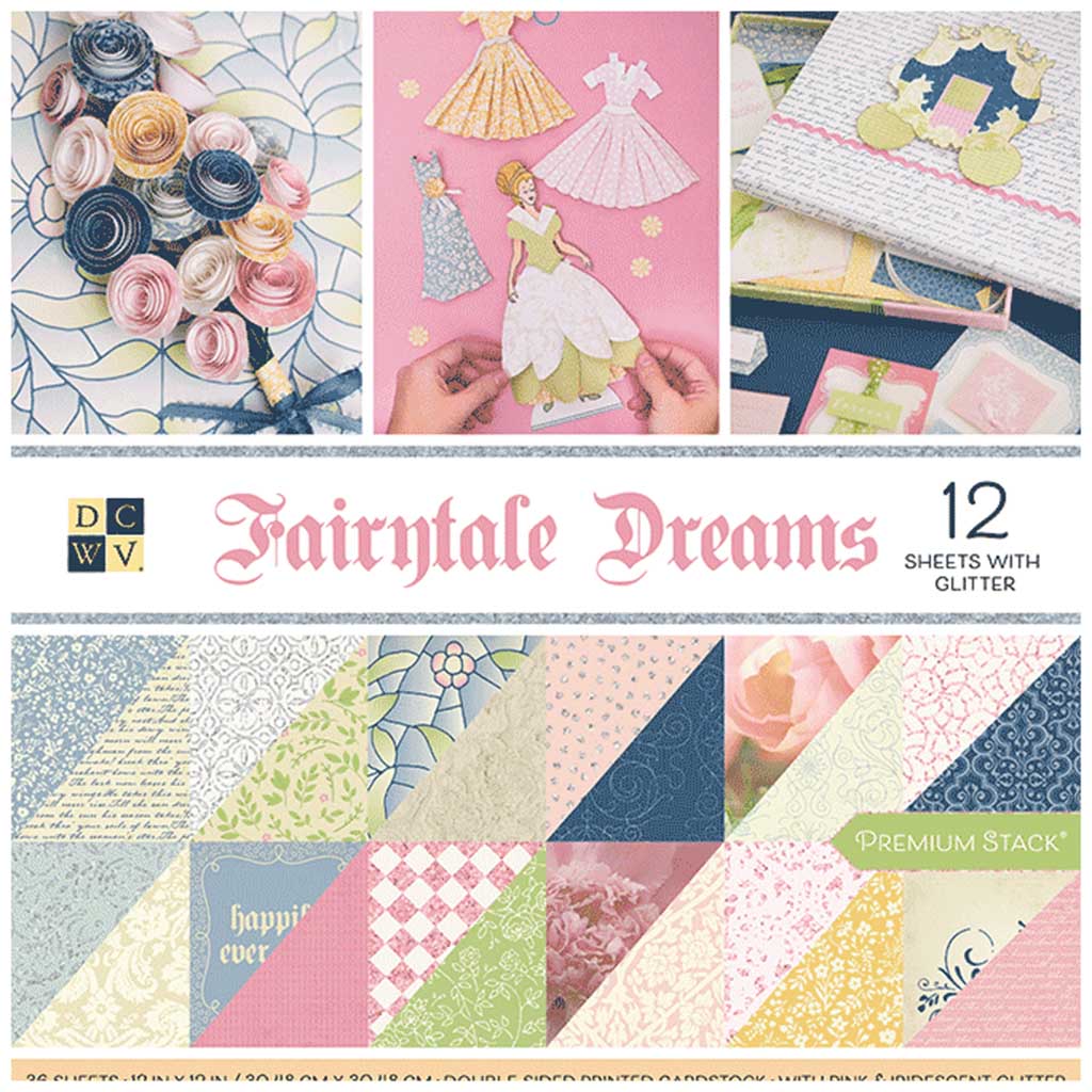 Fairytale Double Sided Paper 12in x 12in