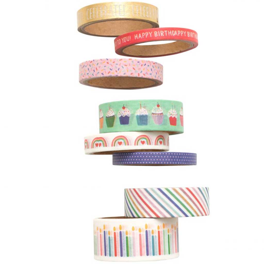 Happy Cake Day Washi Tape