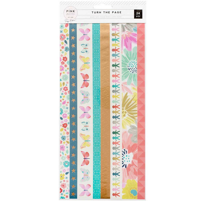 Paige Evans Turn The Page Washi Booklet Stickers