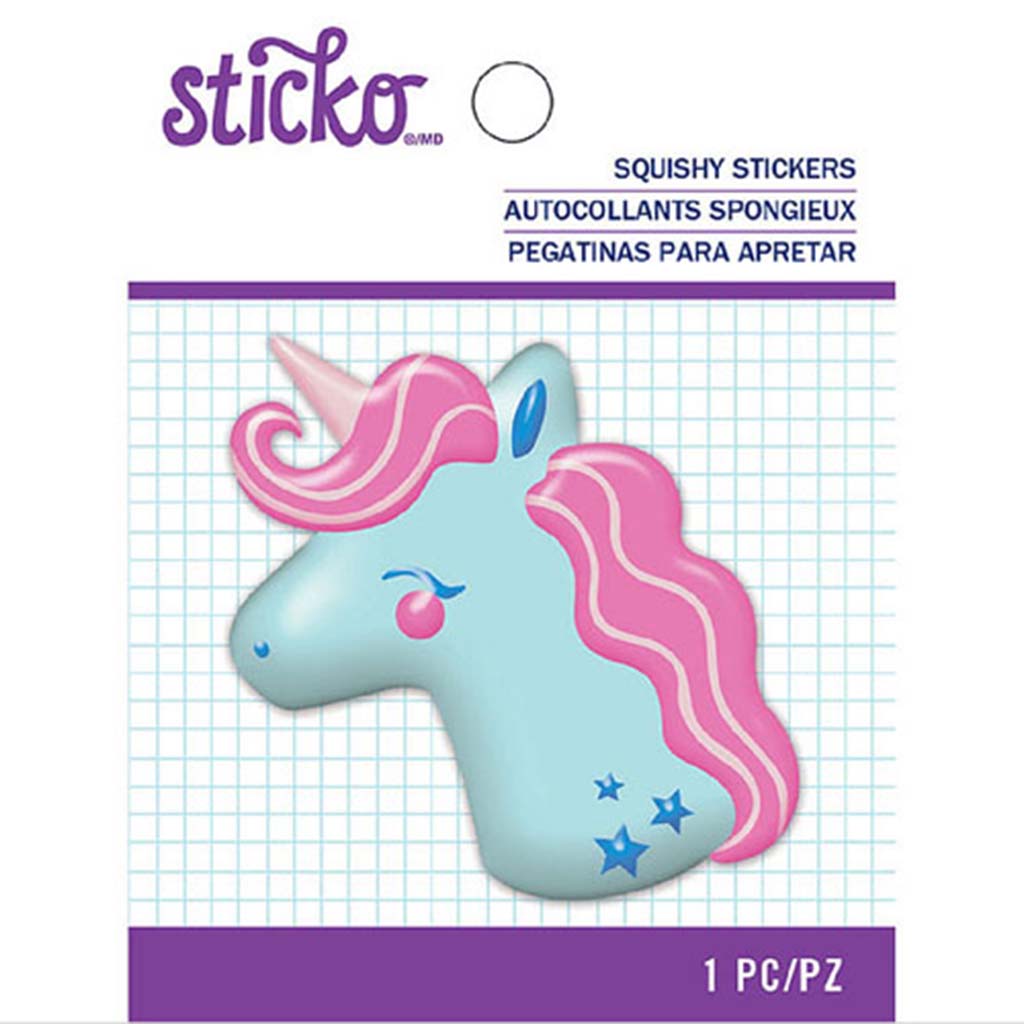 Squishy Unicorn Sticker