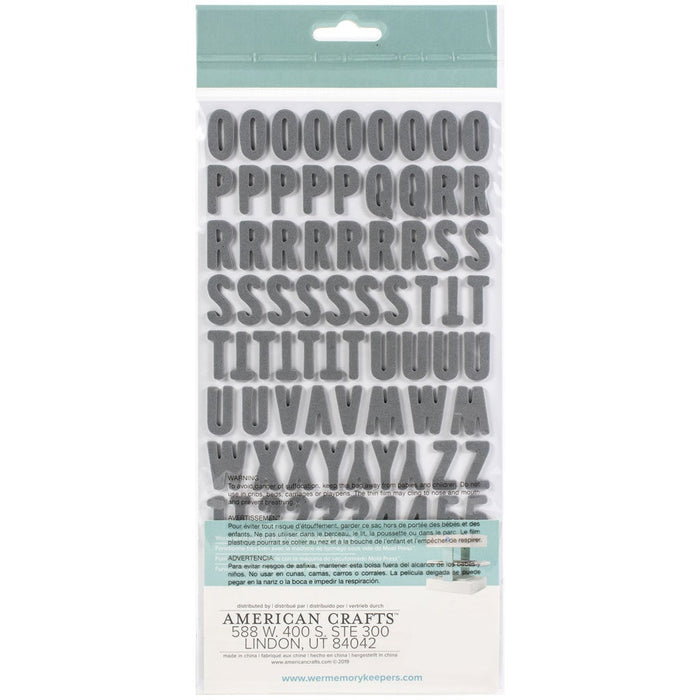 We R Memory Keepers Mold Press Alpha Thickers-Large