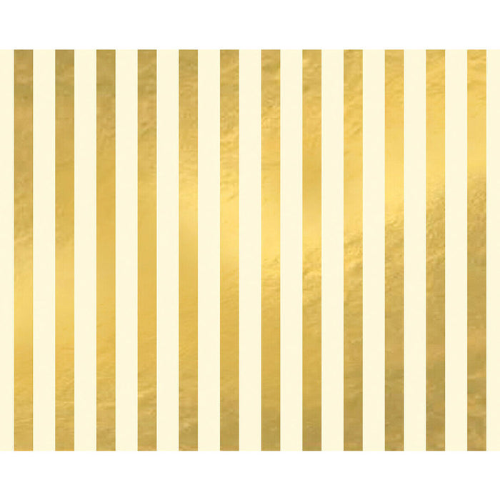 We R Designer Gold Foil Stripes 22in x 28in Posterboard