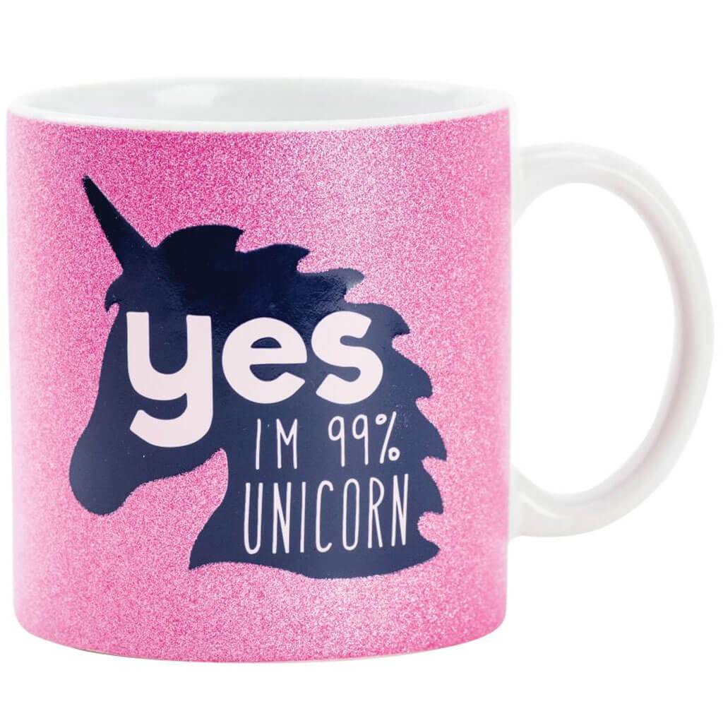 Glitter Unicorn Mug 22oz