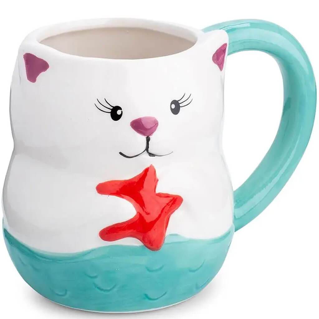 Purrr-Maid Aqua Mug 18oz