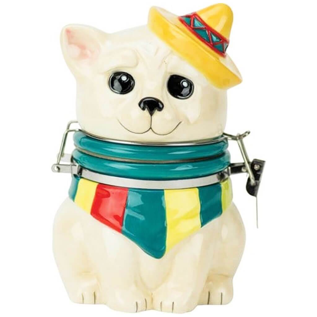 Chihuahua Hinged Jar