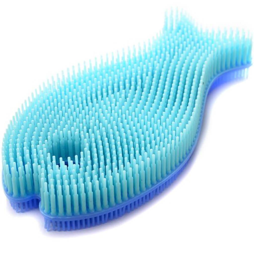 Silicone Dish Brush Fish