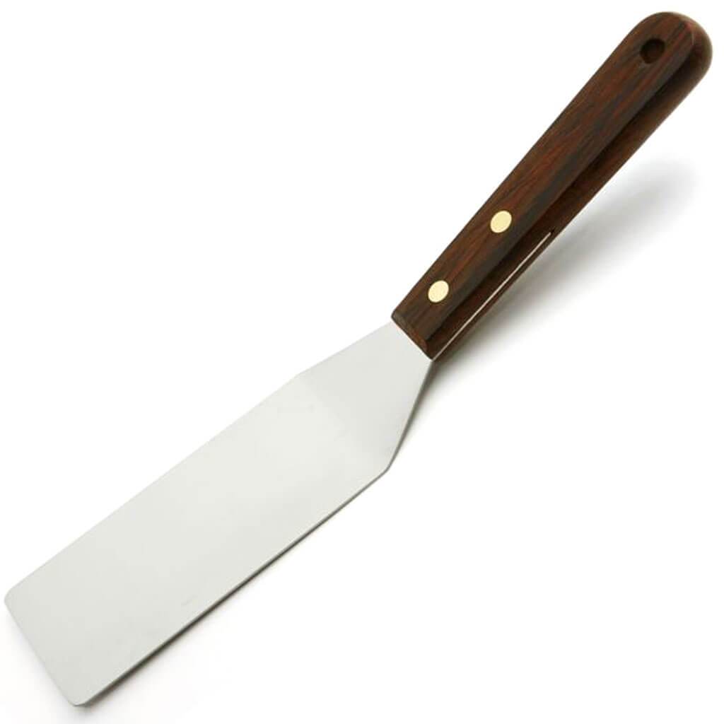 Stainless Steel Spatula/Server with Wood Handle, 10in