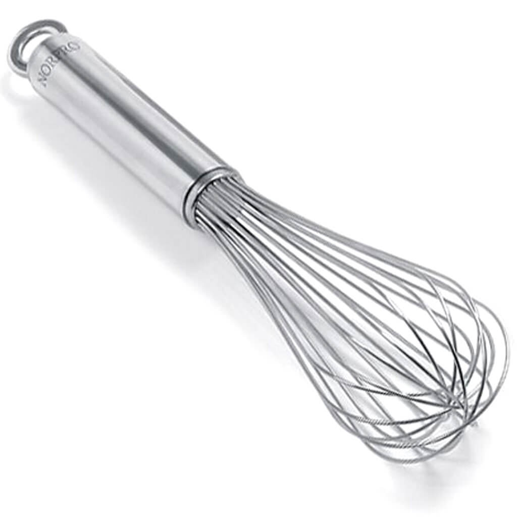 Krona Stainless Steel 12 Wire Balloon Whisk 11in