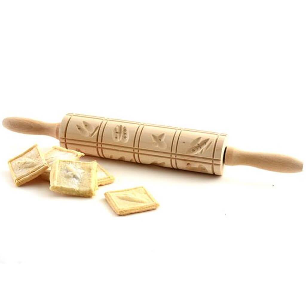 Springerle Wooden Rolling Pin