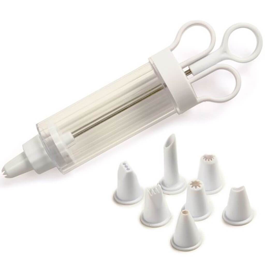 Cupcake Injector/Decorating Icing Set, 9 Piece Set