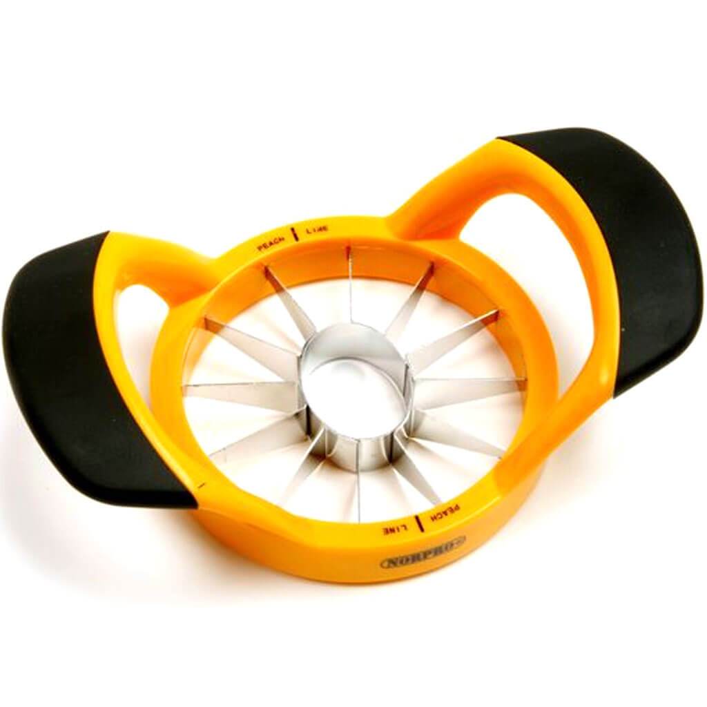 Grip-Ez Peach Wedger Pitter, 12 Sections
