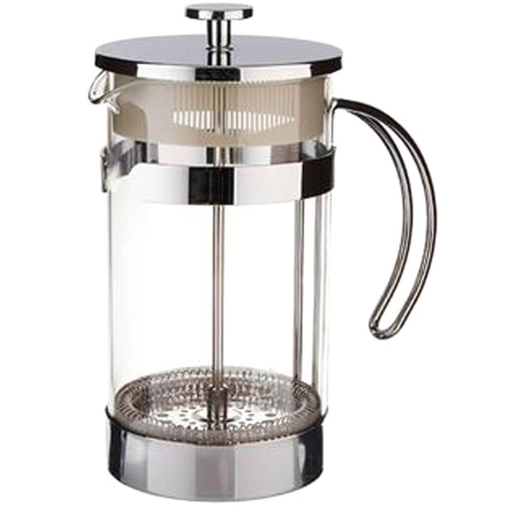 Chrome Coffee/Tea Press, 6 Cup