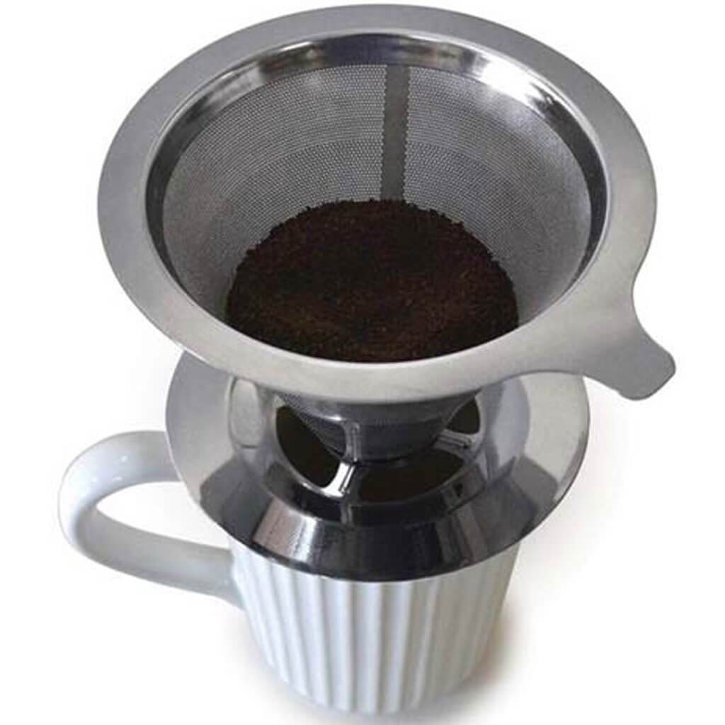 Stainless Steel Coffee Filter with Stand