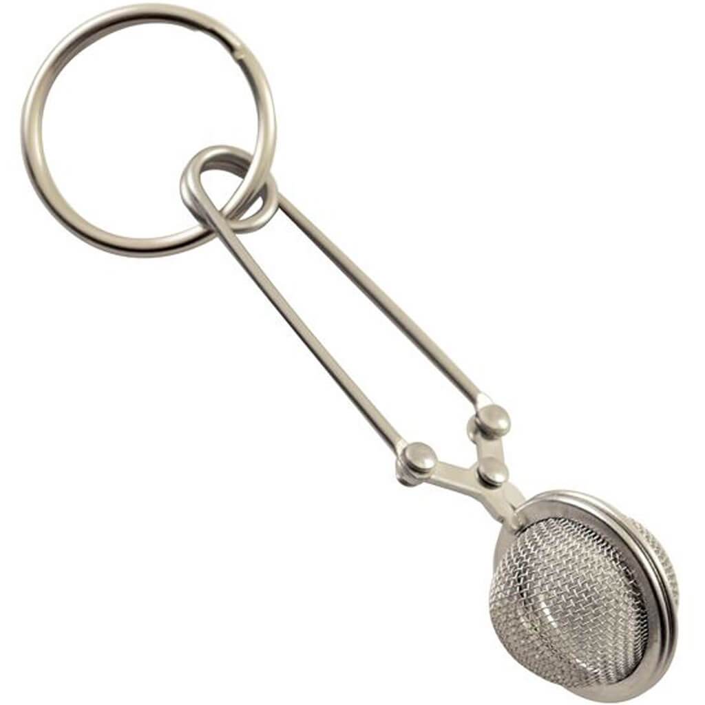 Stainless Steal Mini Tea Infuser Key Ring