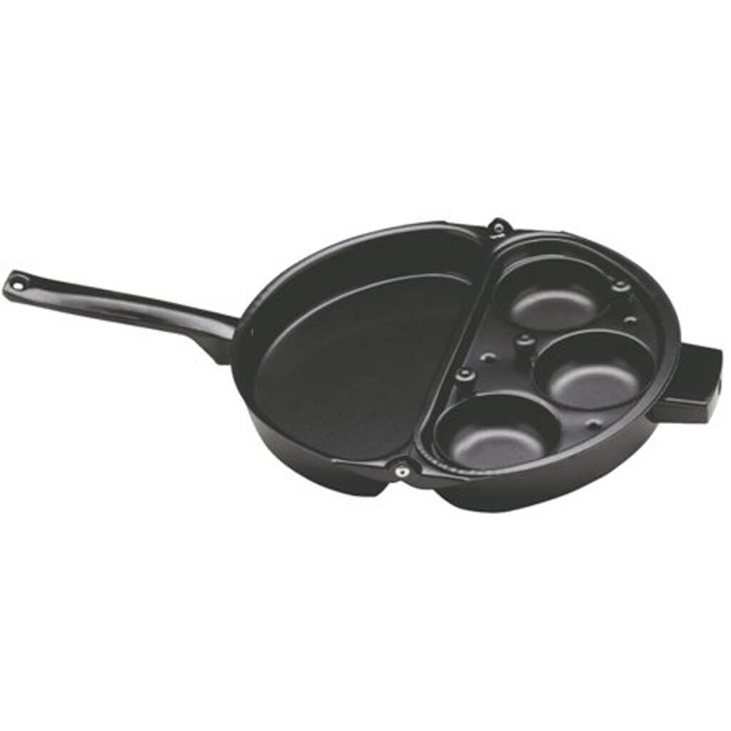 Non-Stick Omelet Pan with Poacher