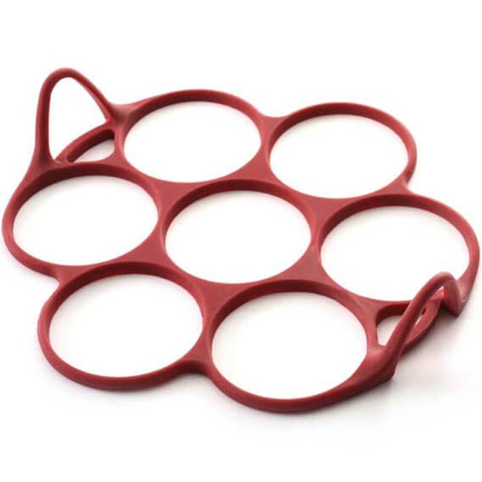 Silicone Silver Dollar Pancake / Egg Rings 7 Count