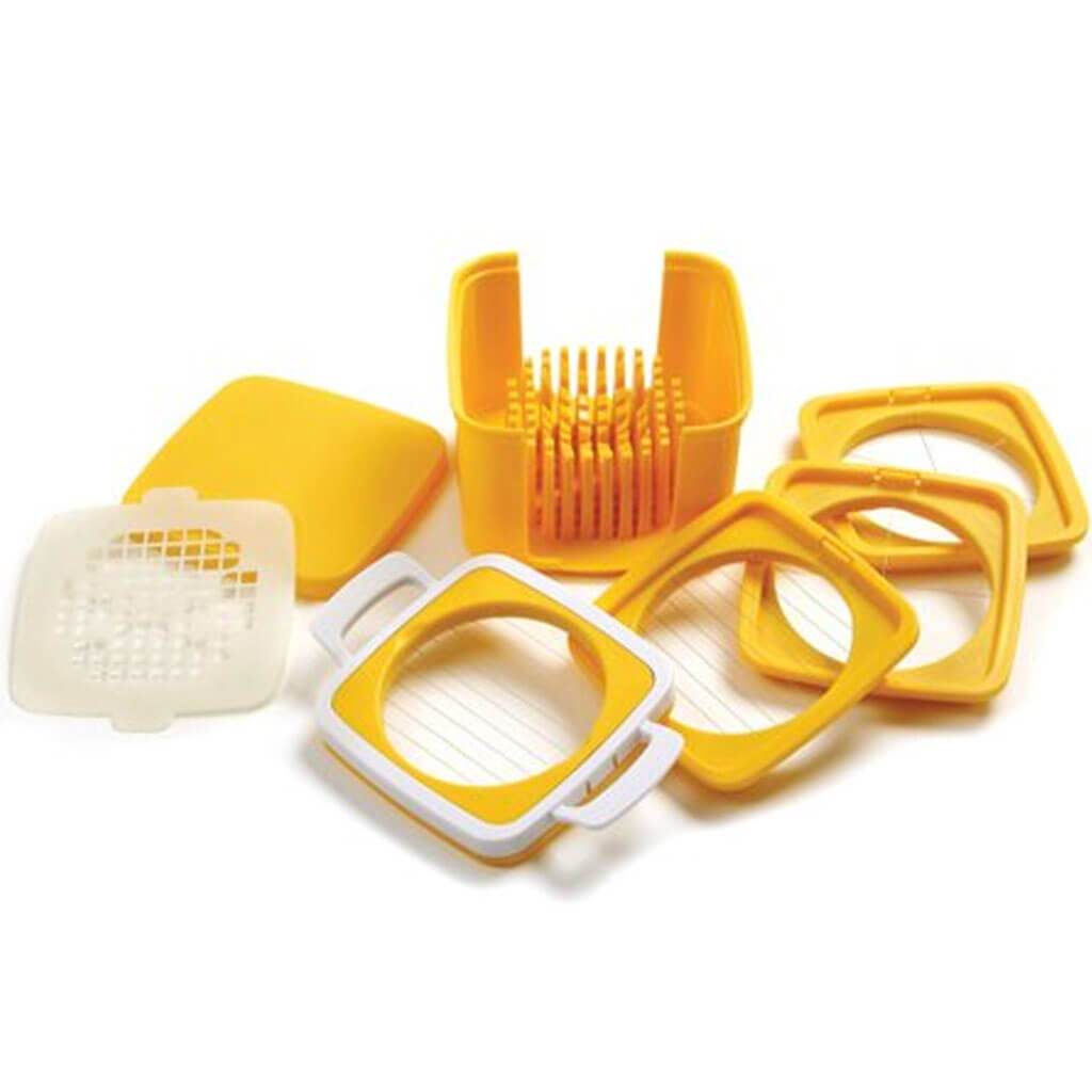 Egg Slicer 5 Piece Set With Storage Case