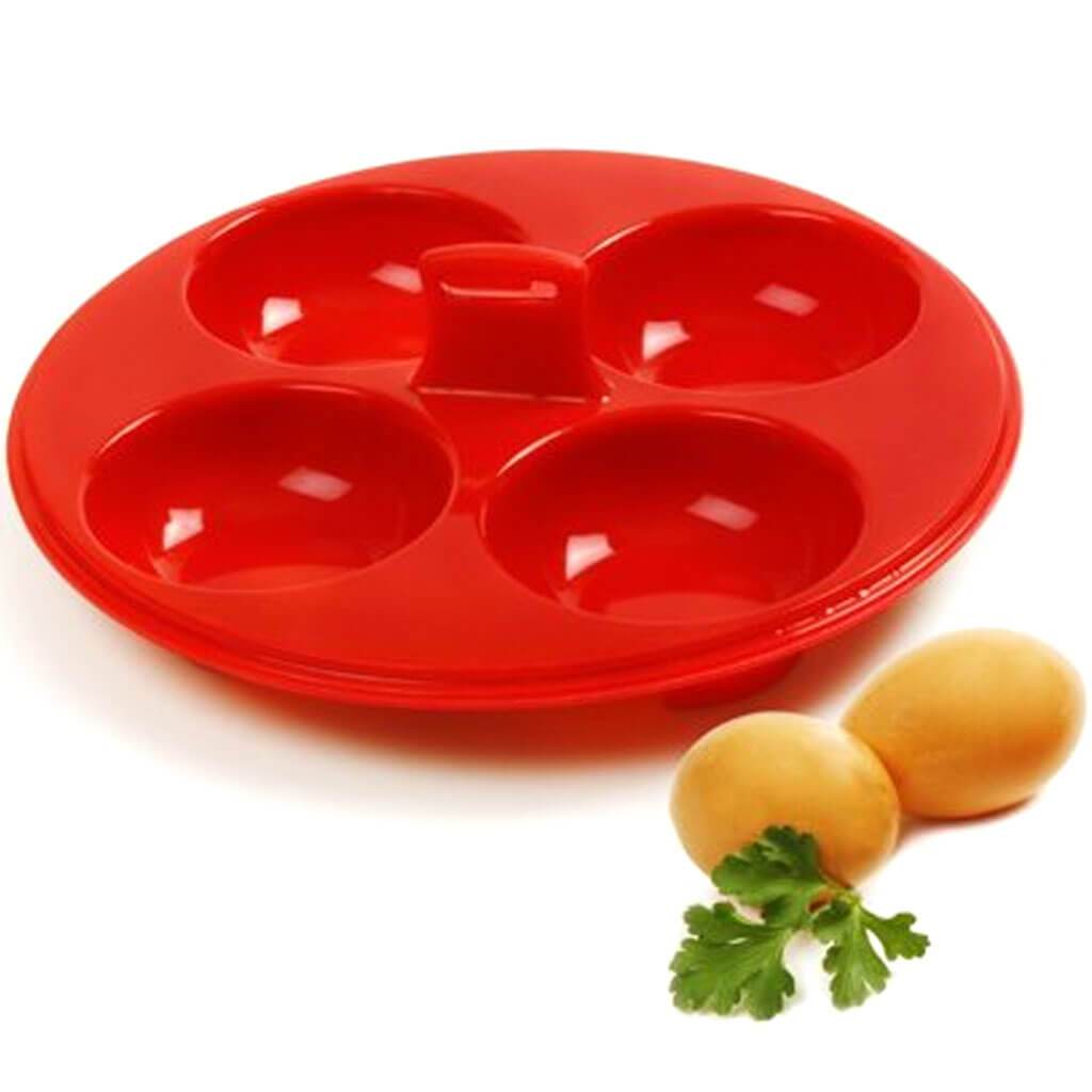 Silicone 4 Egg Poacher