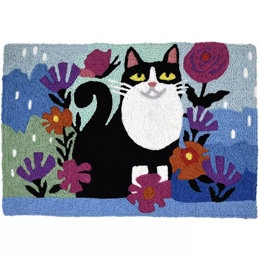 Garden Feline Rug, 20in X 30in