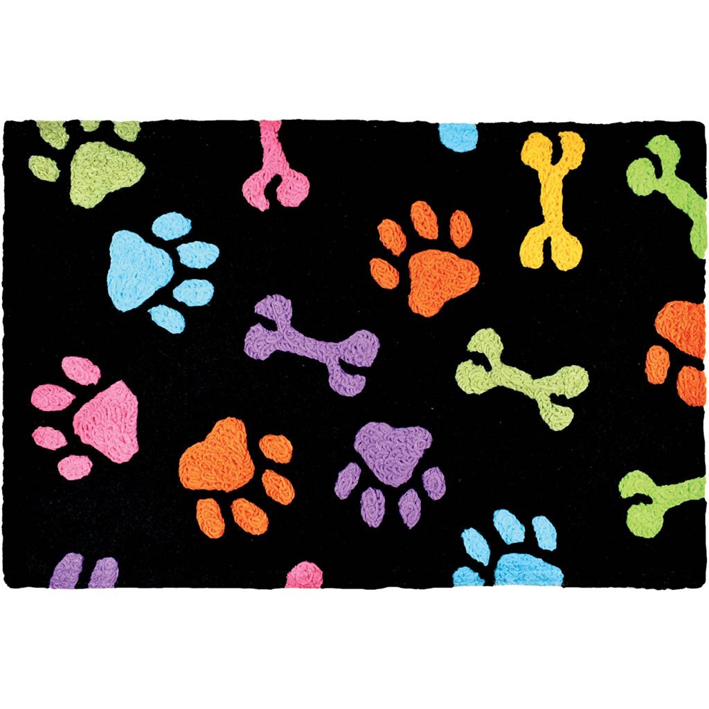 Paw and Bones Rug, 20in X 30in