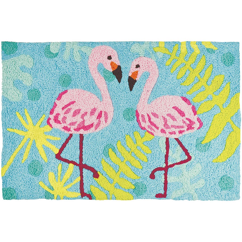 Flamingo Friends Rug, 20in X 30in