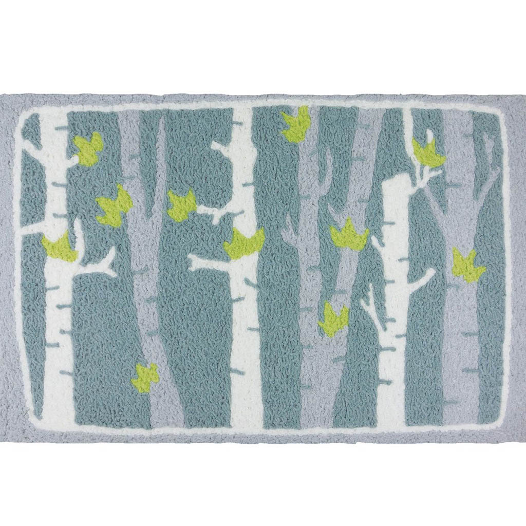 Birch Wood Rug, 20in X 30in