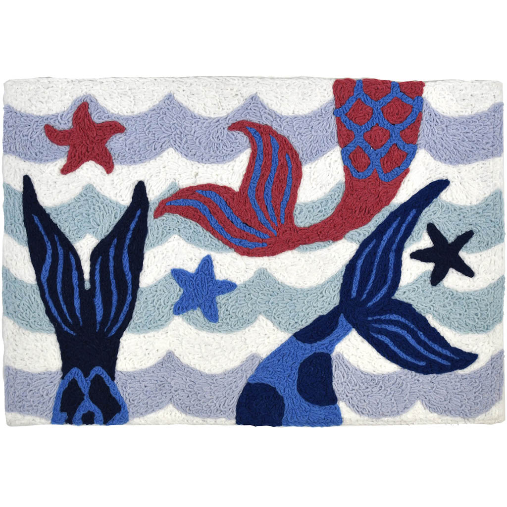 Mermaid Sister Rug, 20in X 30in