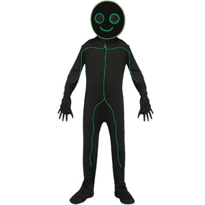 E.L. Light-Up Stick Figure Costume