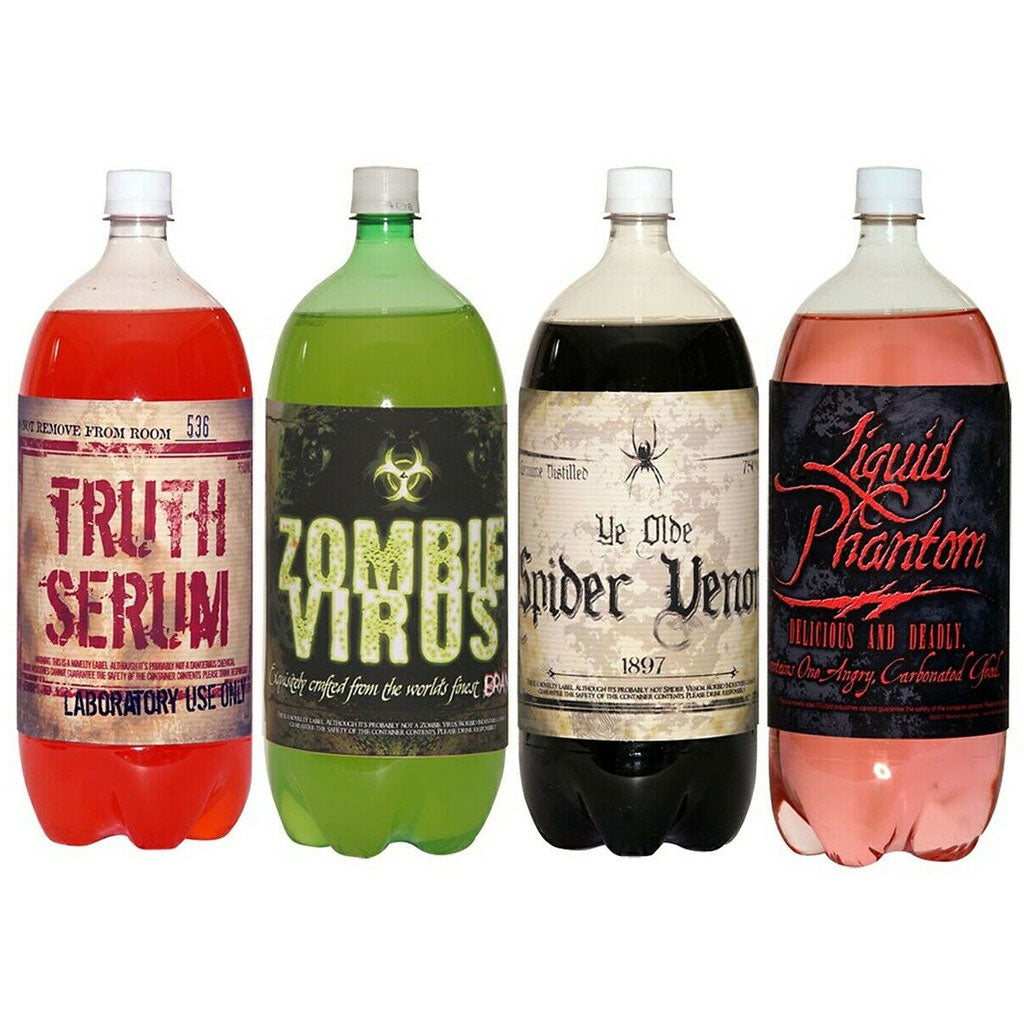 Soda Bottles Slap Stickers in Bulk