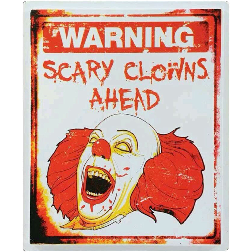 Scary Clown Sign