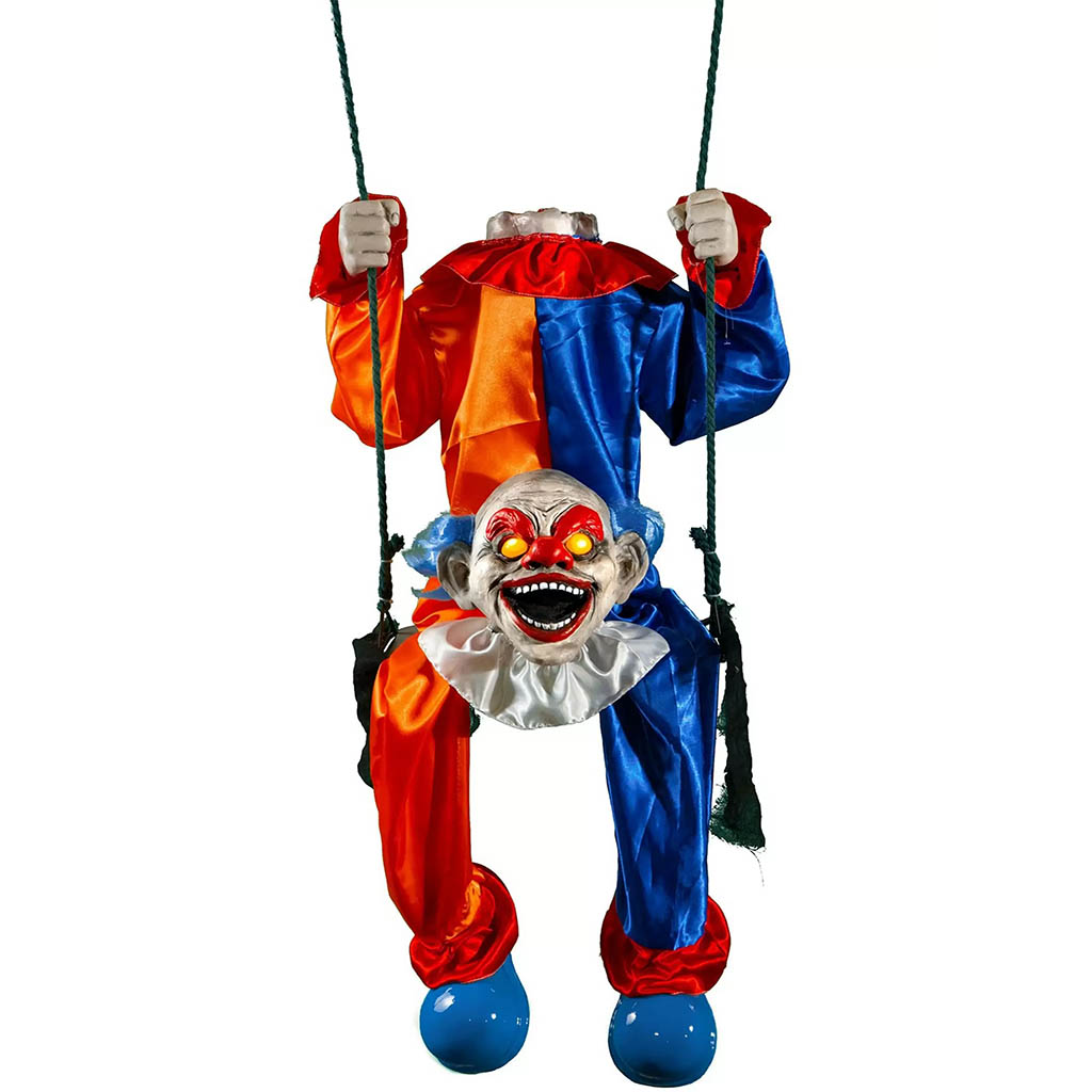 Headless Clown on Swing Animated