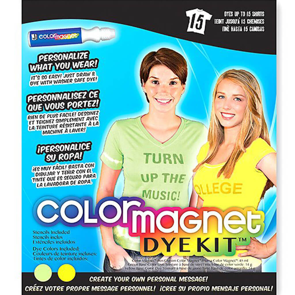 Color Magnet Dye Kit Red/Turquoise