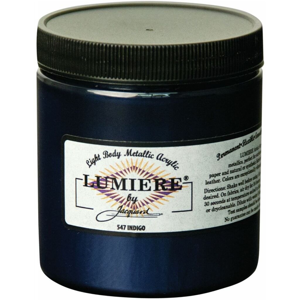 Lumiere Acrylic Paint 8oz #550 True Gold