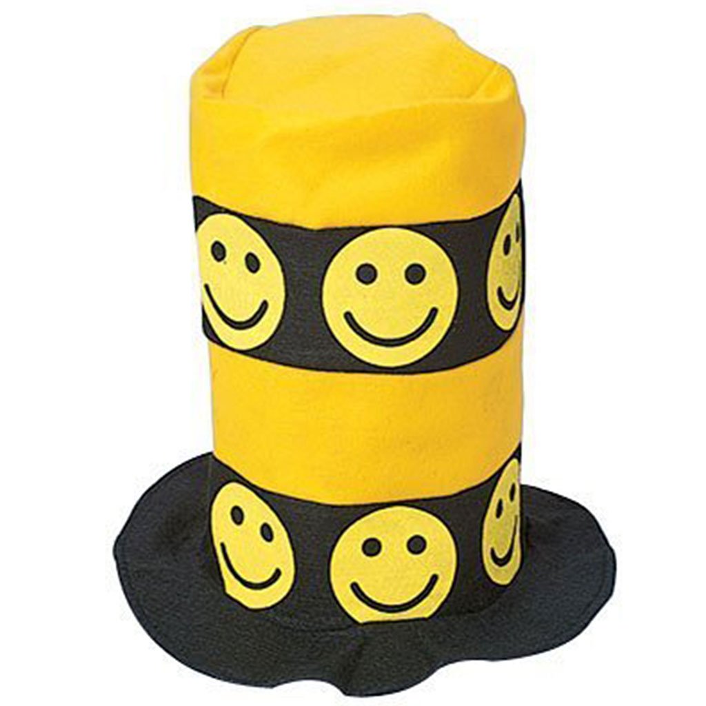 Smiley Face Stove Pipe Top Hat