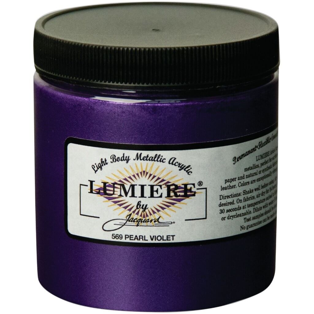 Lumiere Acrylic Paint 8oz #550 True Gold