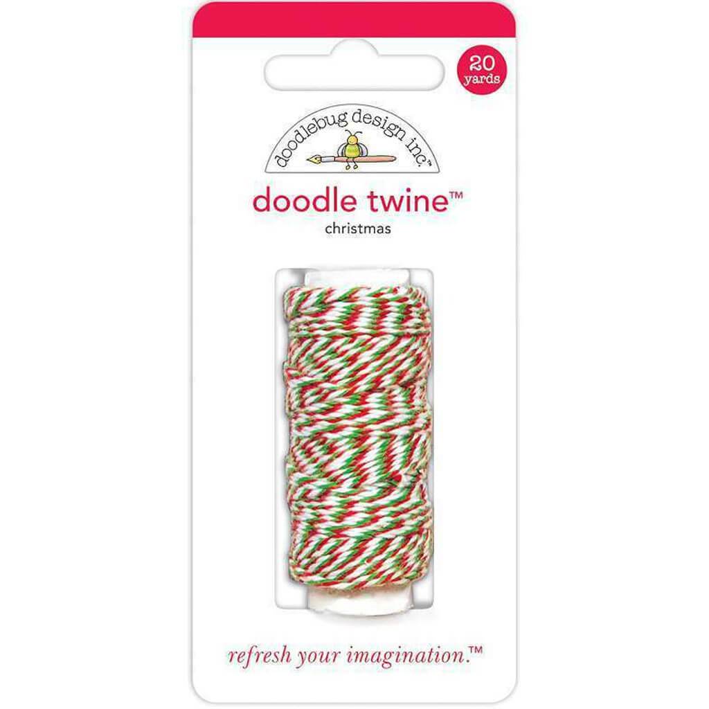 Doodle Twine Singles 20yd Christmas