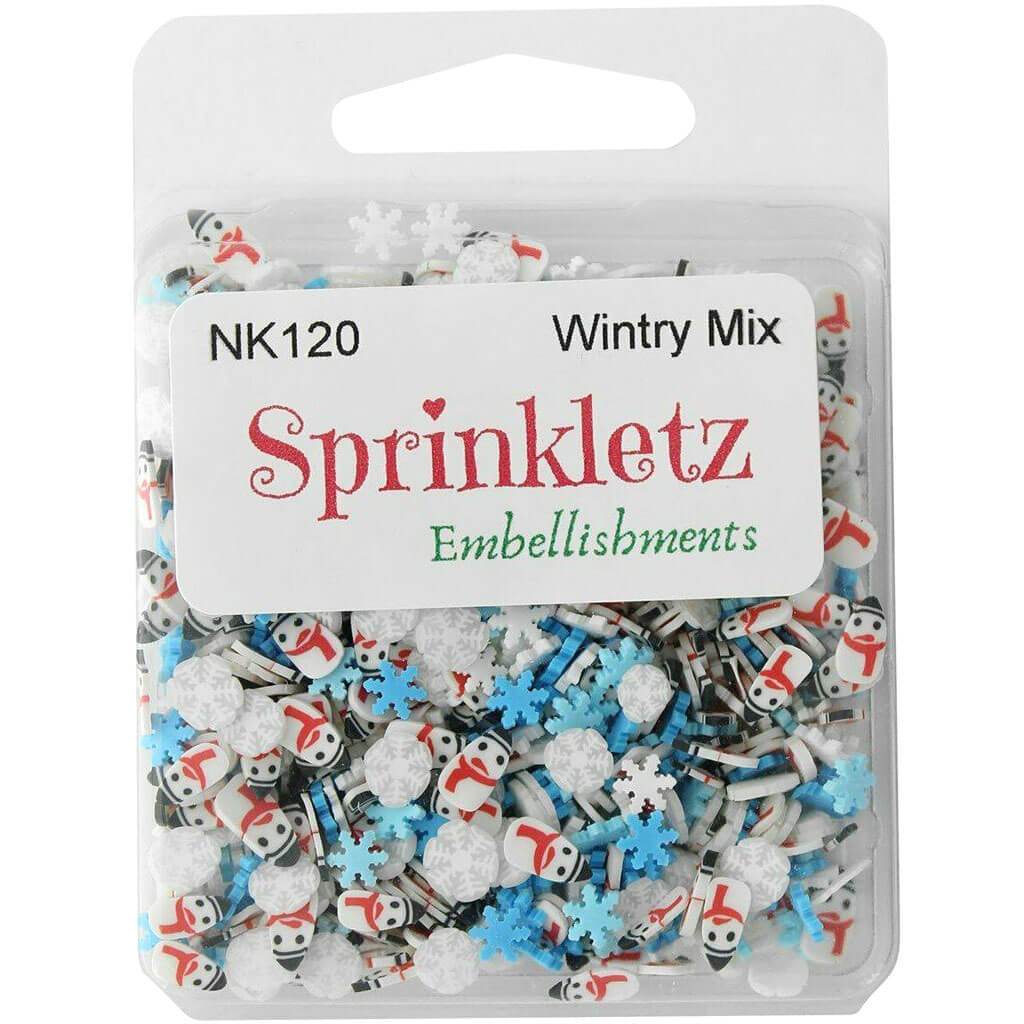 Sprinkletz Embellishments Wintry Mix