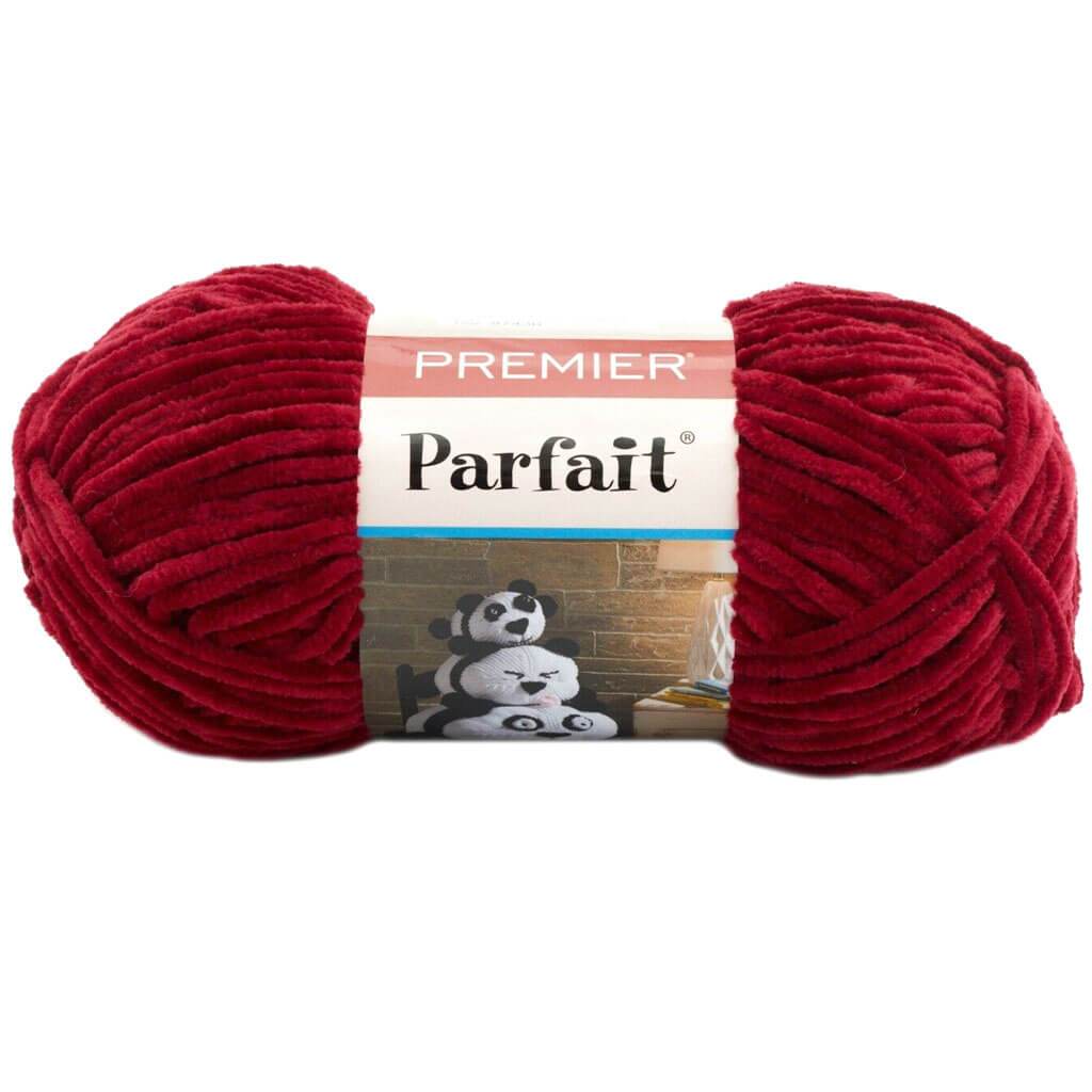 Parfait Solid Chenille Yarn Bordeaux