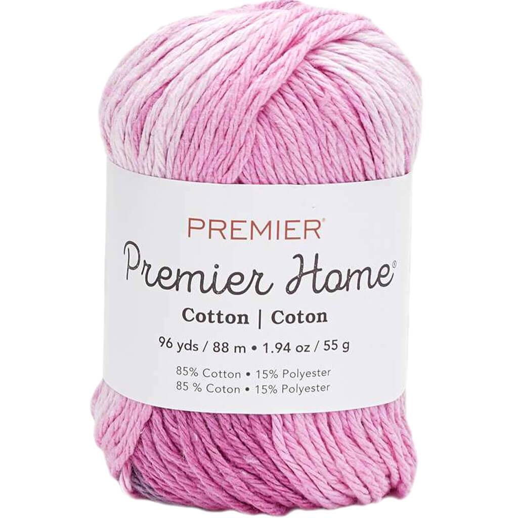 Home Cotton Yarn Multi Pink Stripe