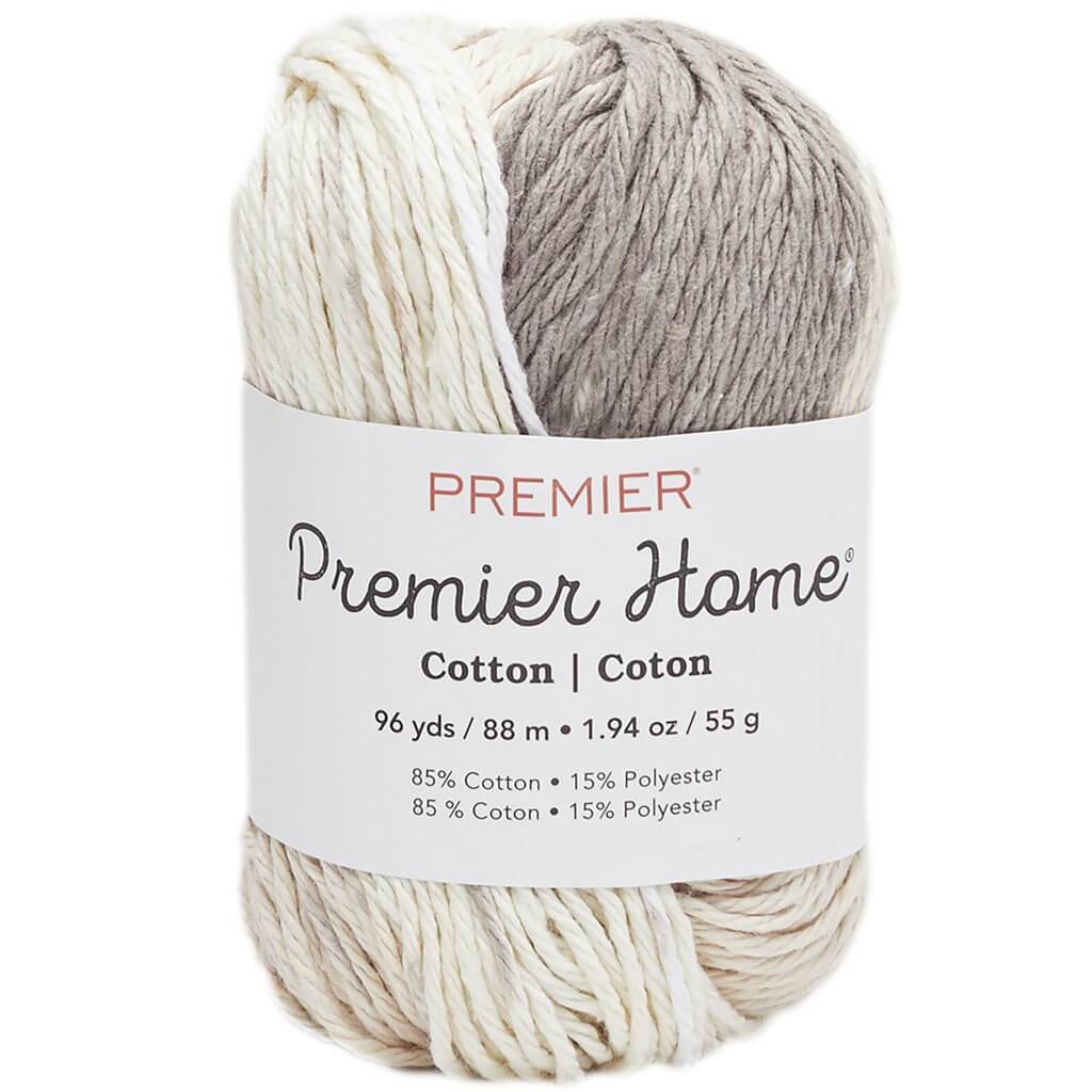 Home Cotton Yarn Multi Cream Stripe