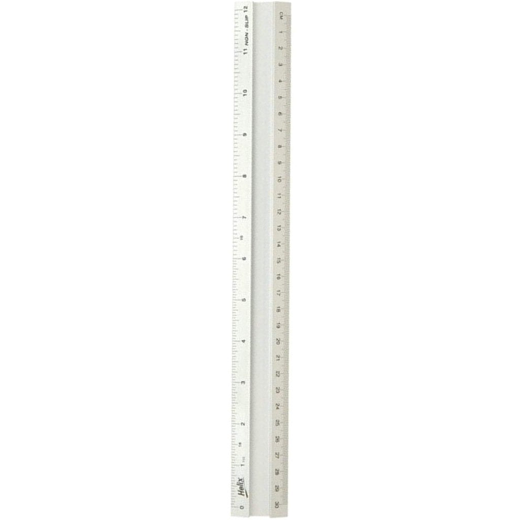 Metal Safety Ruler 12in