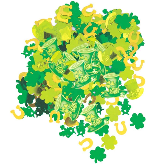 Lucky Stripes Printed & Foil Confetti, 0.5oz