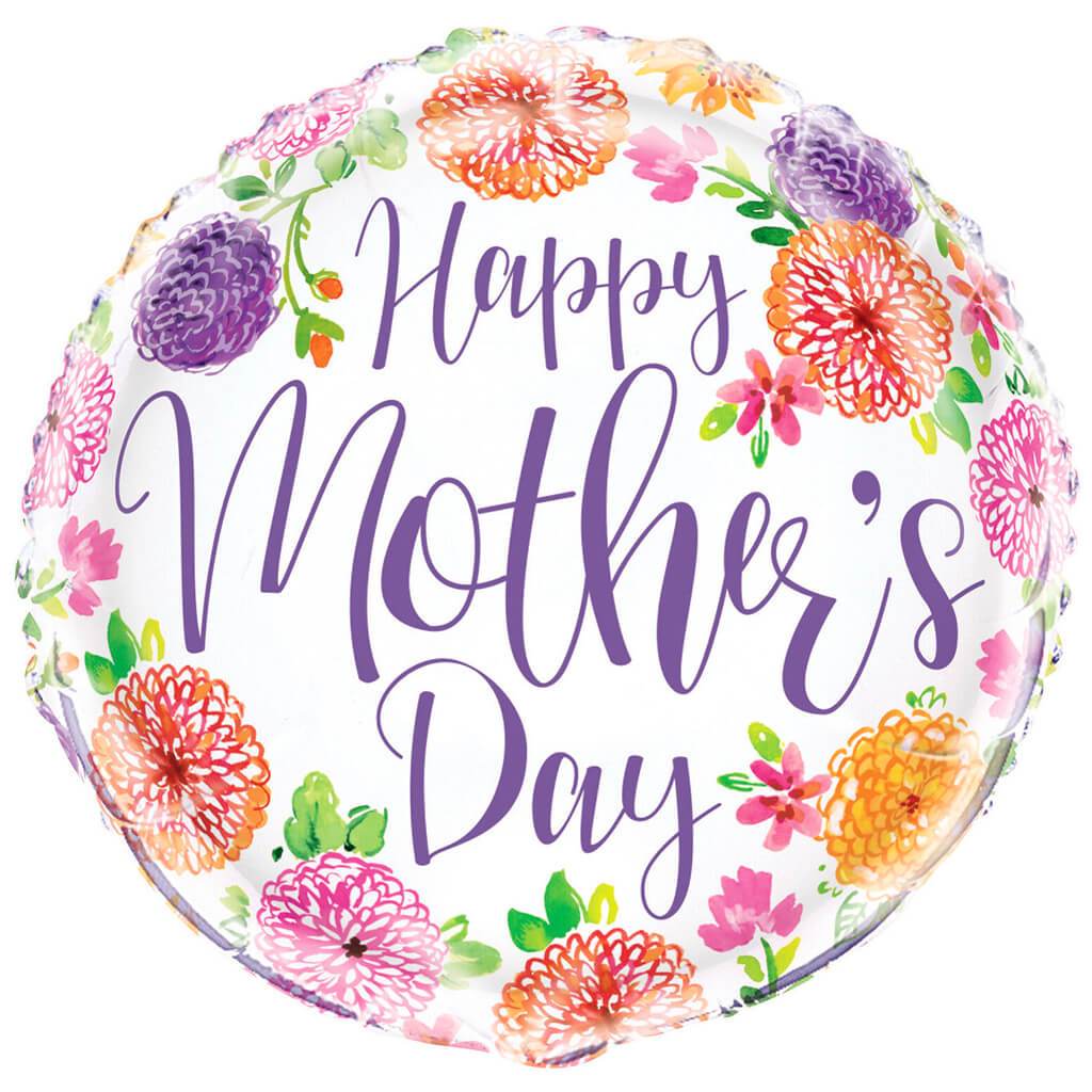 Happy Mother&#39;s Day Foil Balloon 18in