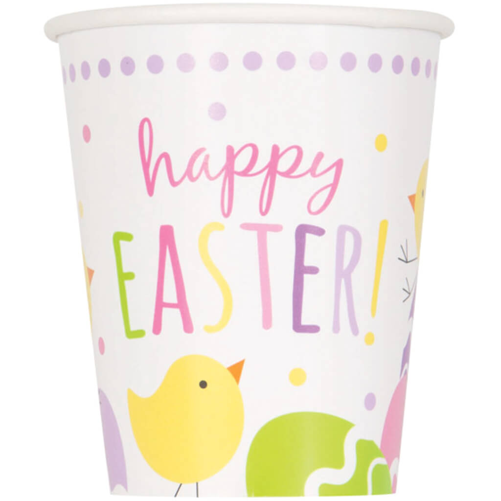 Cute Easter Paper Cups 8ct