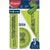 Twist N Flex Unbreakable Ruler 3pc Kit Green