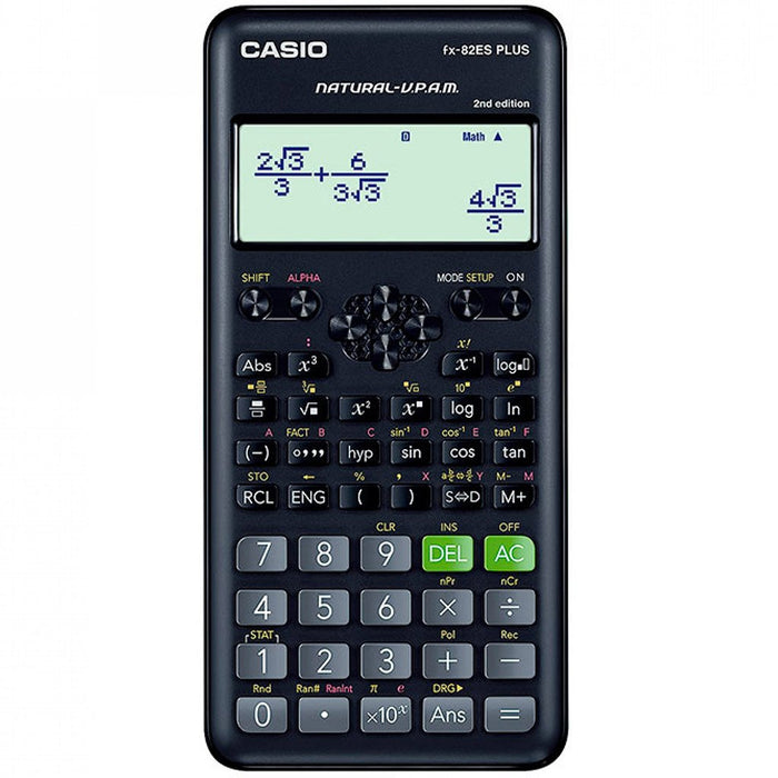 Casio Scientific Calculator, 252 Functions, Black