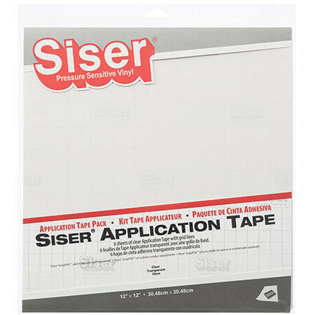 Siser Easy PSV Application Tape 30cm x 30cm 6/Pkg